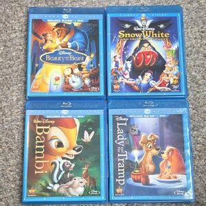Lot Of 4 Disney Diamond Edition DVDs